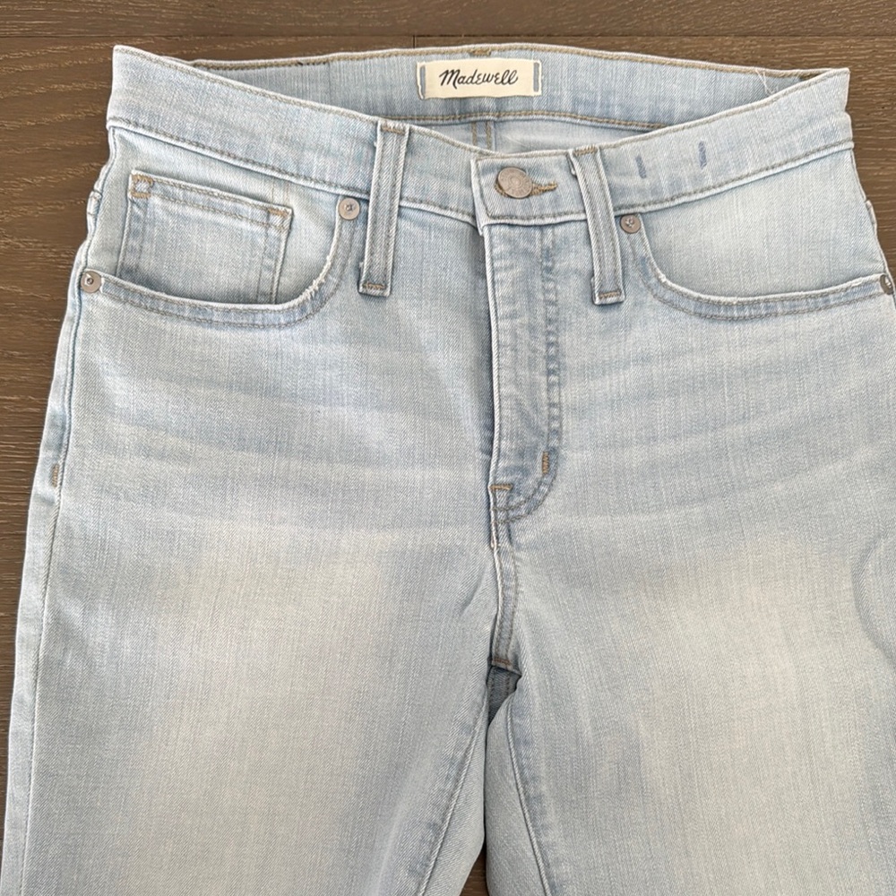 Madewell Light Blue Skinny Jeans